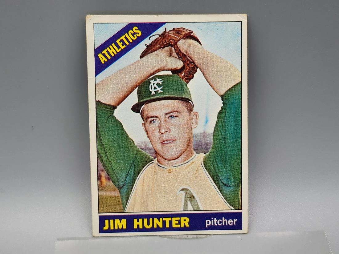 1966 Topps Jim Hunter #36 HOF (1 of 2)