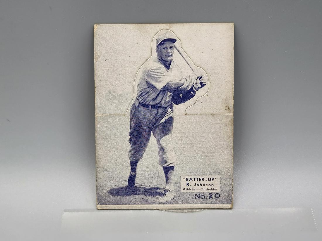 1934-36 Batter Up Rudy Johnson #20: 1934-36 Batter Up Rudy Johnson #20