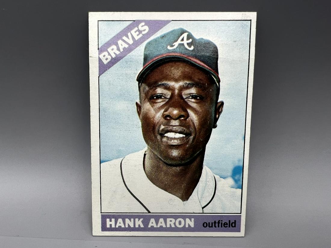 1966 Topps Hank Aaron #500 (1 of 2)