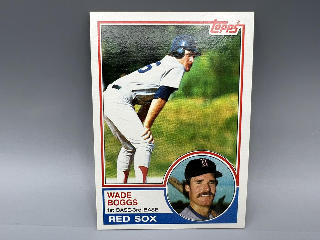 1983 Topps Wade Boggs RC #498: 1983 Topps Wade Boggs RC #498