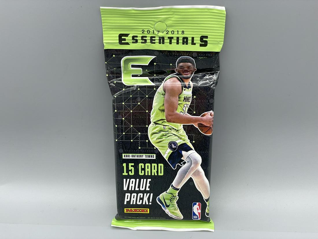 2017-18 Essentials Basketball Unopened Value Pack - Possible rookies of Jayson Tatum, De'Aaron Fox, (1 of 2)
