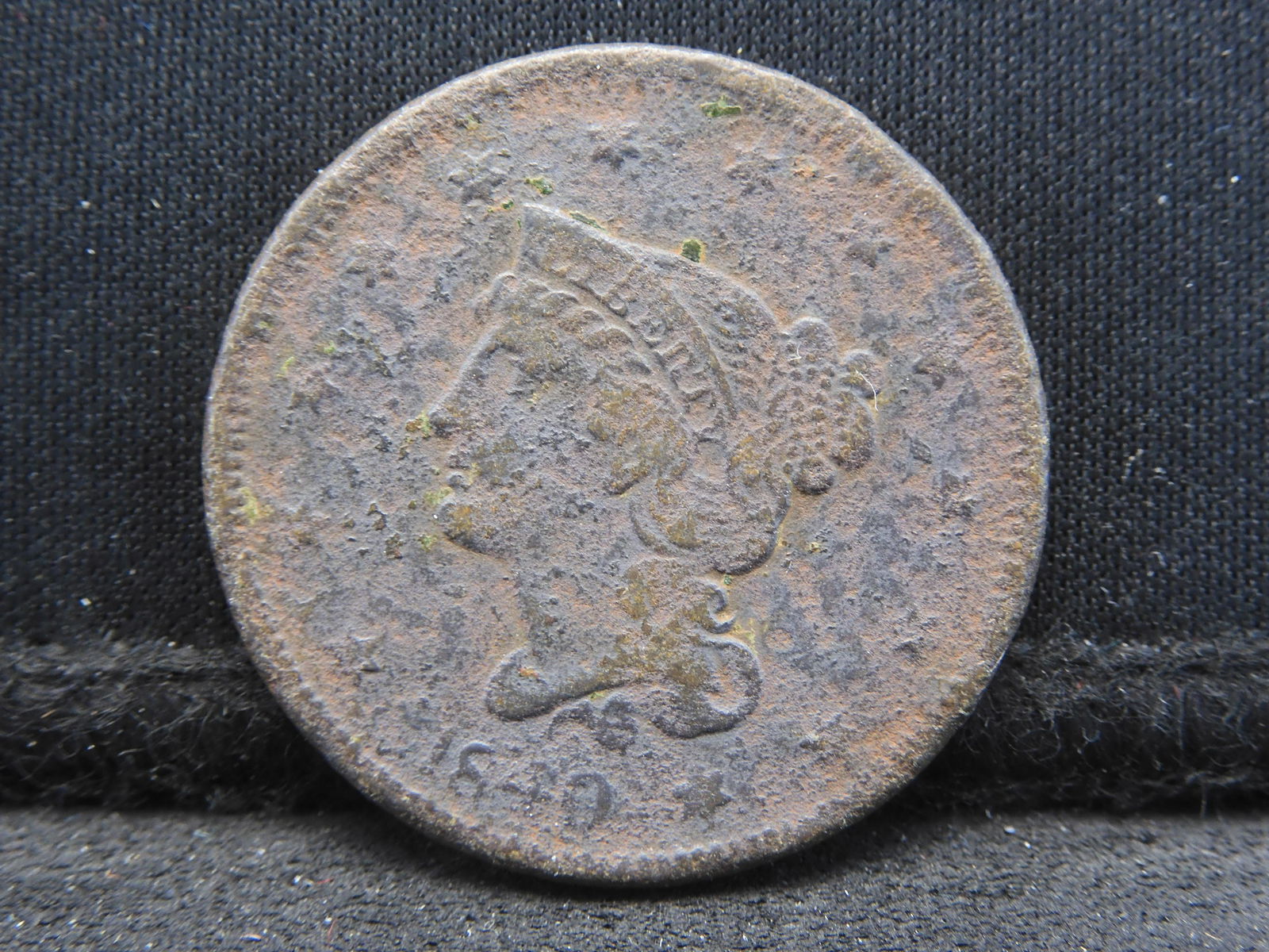 1840 Braided Hair Large Cent (1 of 2)