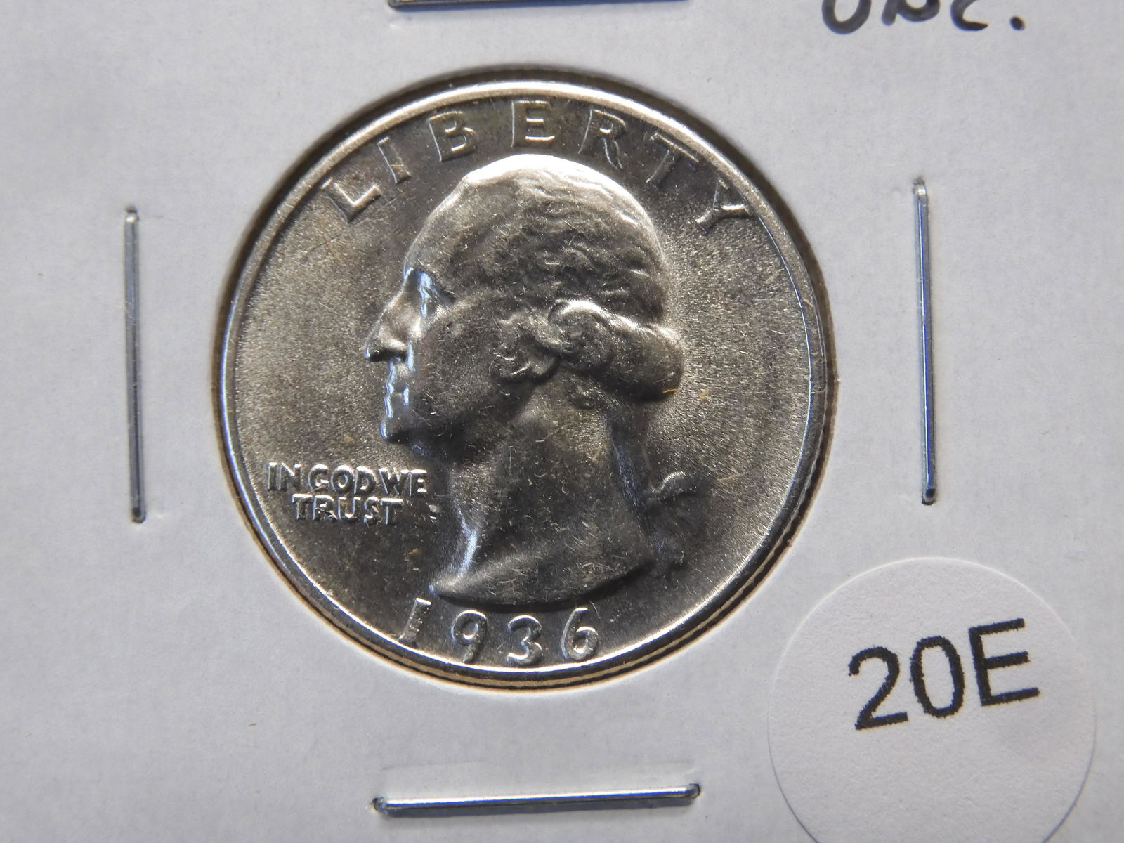 1936 Washington Quarter  UNC. (1 of 3)