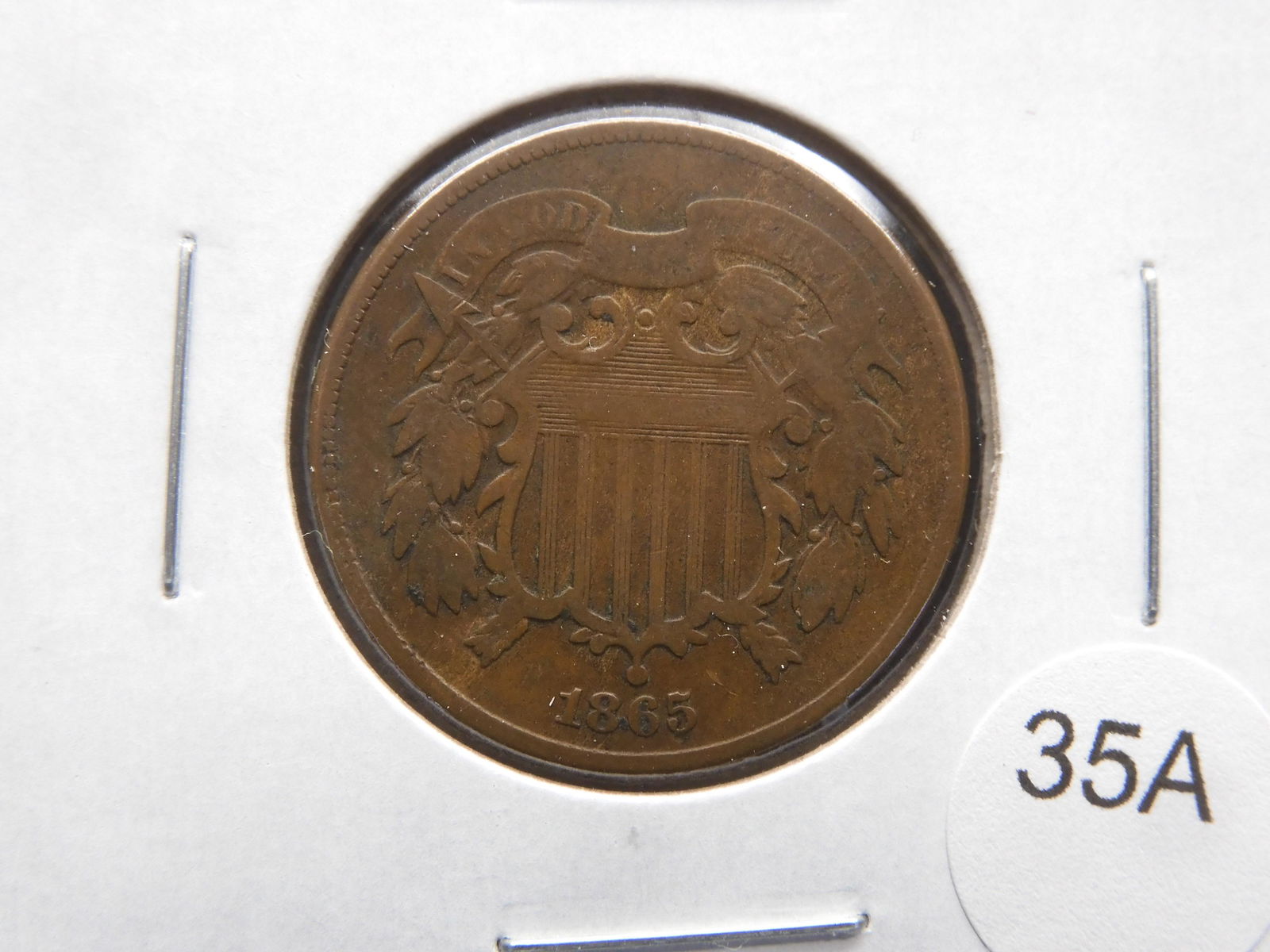 1865 U.S. Two Cent Piece (1 of 3)