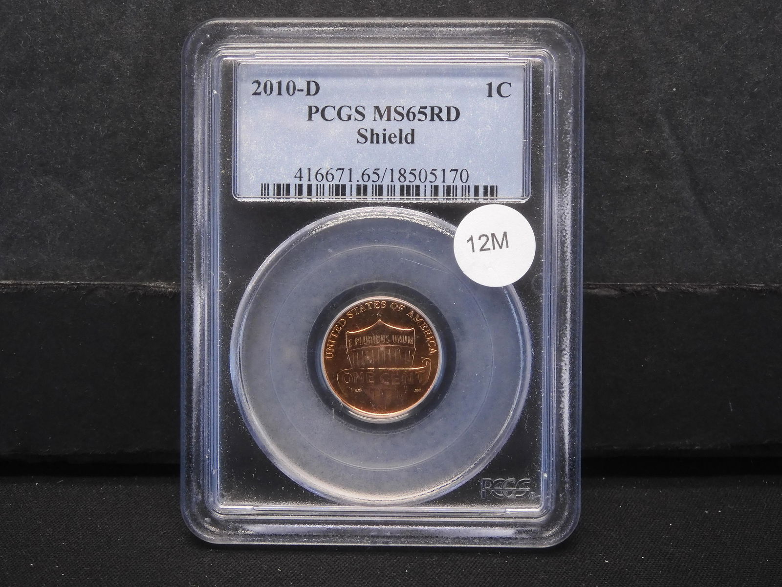 2010-D Lincoln Shield Cent PCGS MS65RD (1 of 4)