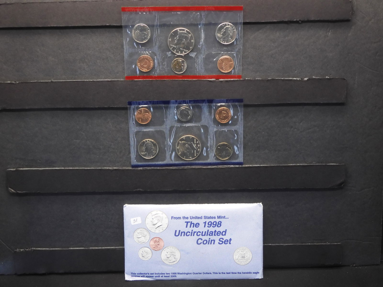 1998 P&D U.S. Mint Set (1 of 6)