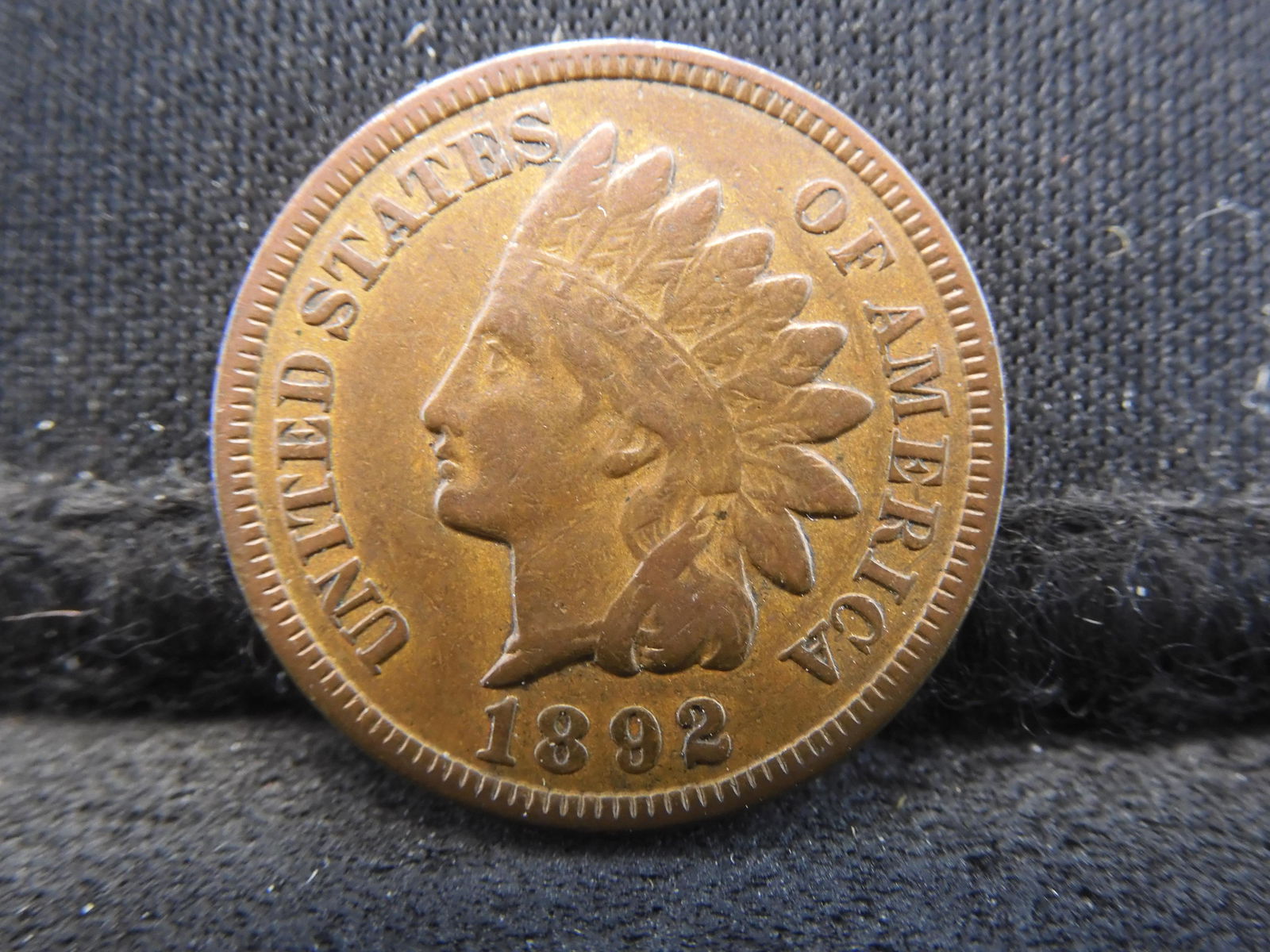 1892 Indian Head Cent - FULL LIBERTY (1 of 2)