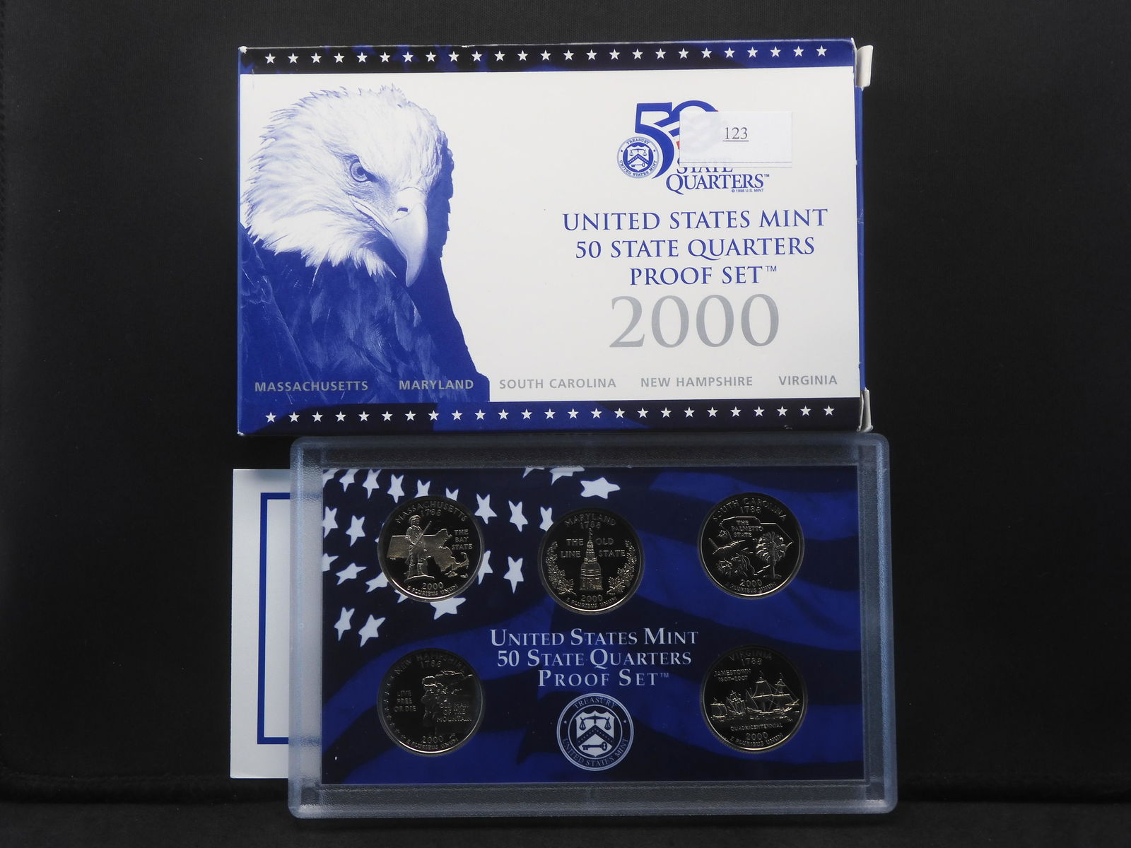 2000-S Statehood Proof Set OGP (1 of 4)