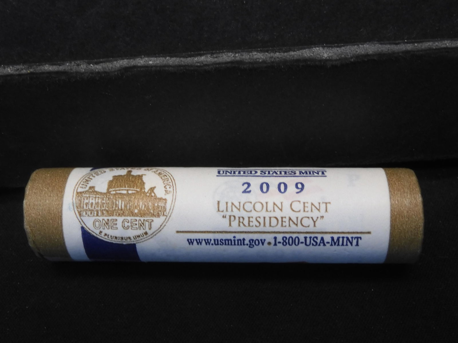 2009-P Lincoln Presidency RED BU Roll. Original US Mint Roll (1 of 3)