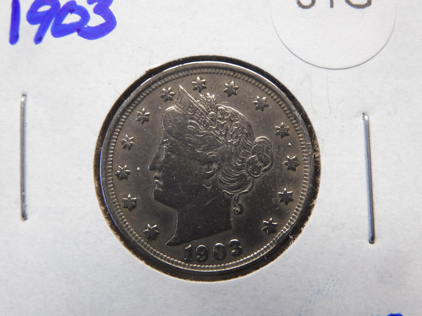 1903 Liberty Head V Nickel FULL LIBERTY (1 of 3)