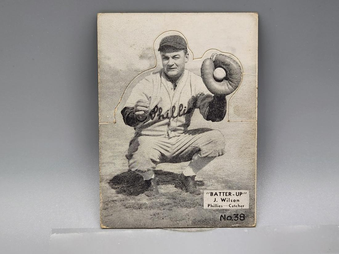 1934-36 Batter-Up Jimmy Wilson #38 (1 of 2)