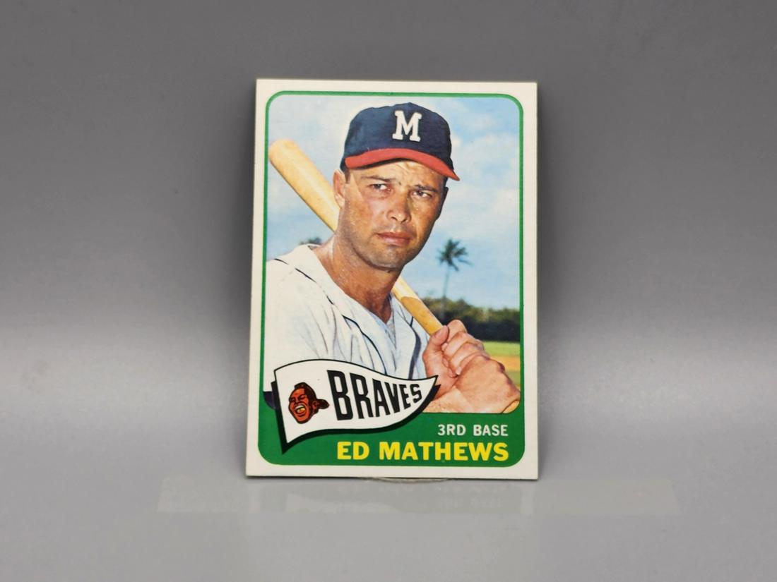 1965 Topps Ed Mathews #500 HOF (1 of 2)