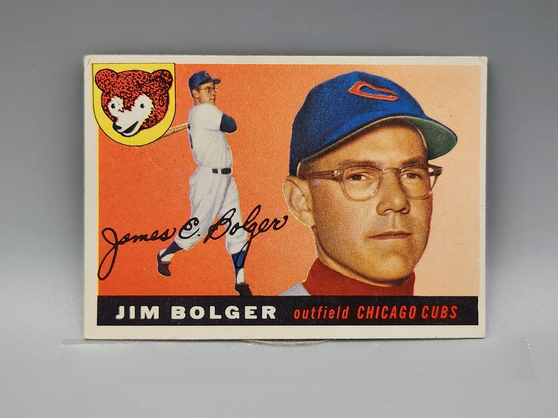 1955 Topps Jim Bolger #179 Tough High Number: 1955 Topps Jim Bolger #179 Tough High Number