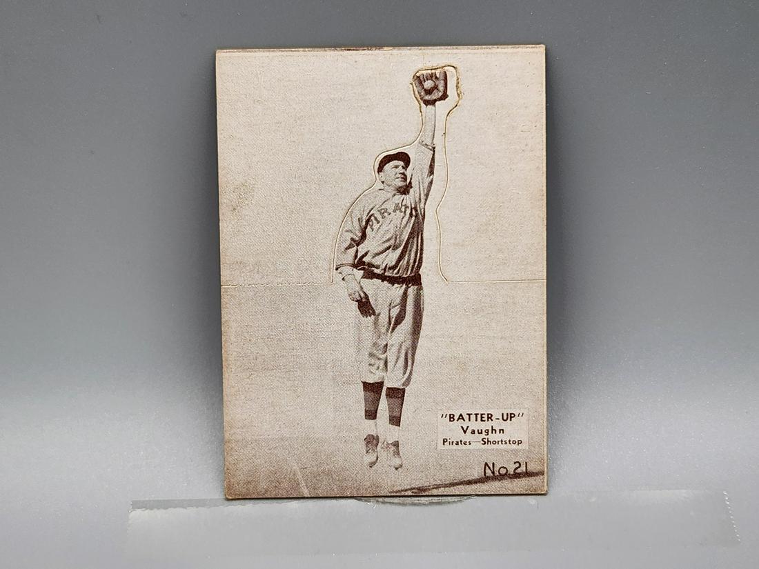 1934-36 Batter Up Arky Vaughan #21 HOF All Time Great (1 of 2)