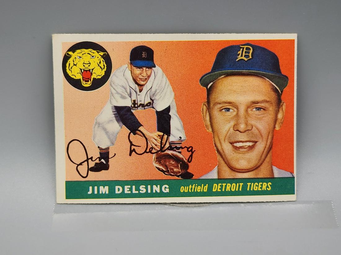 1955 Topps Jim Delsing #192 Tough High Number: 1955 Topps Jim Delsing #192 Tough High Number