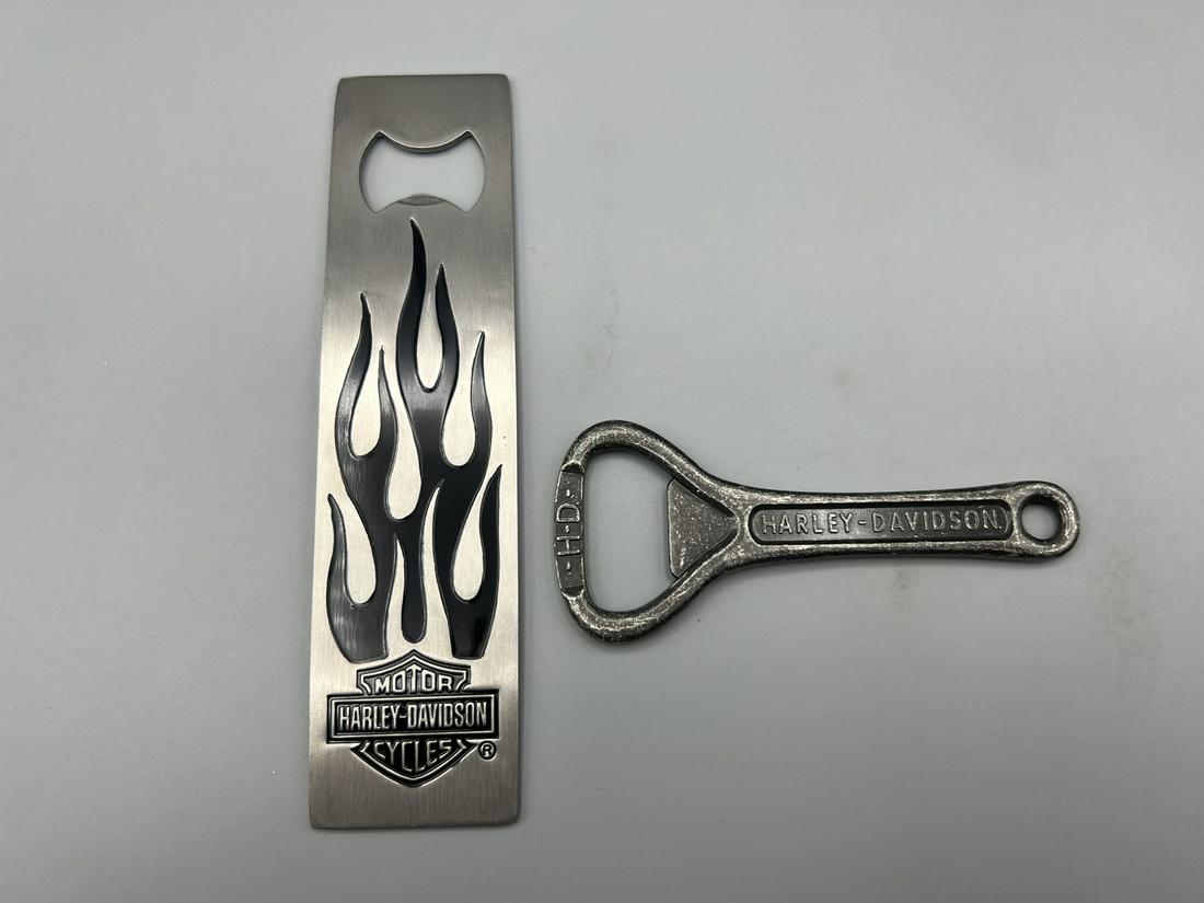Harley Davidson Motorcycles Bottle Openers Lot of 2 (1 of 2)