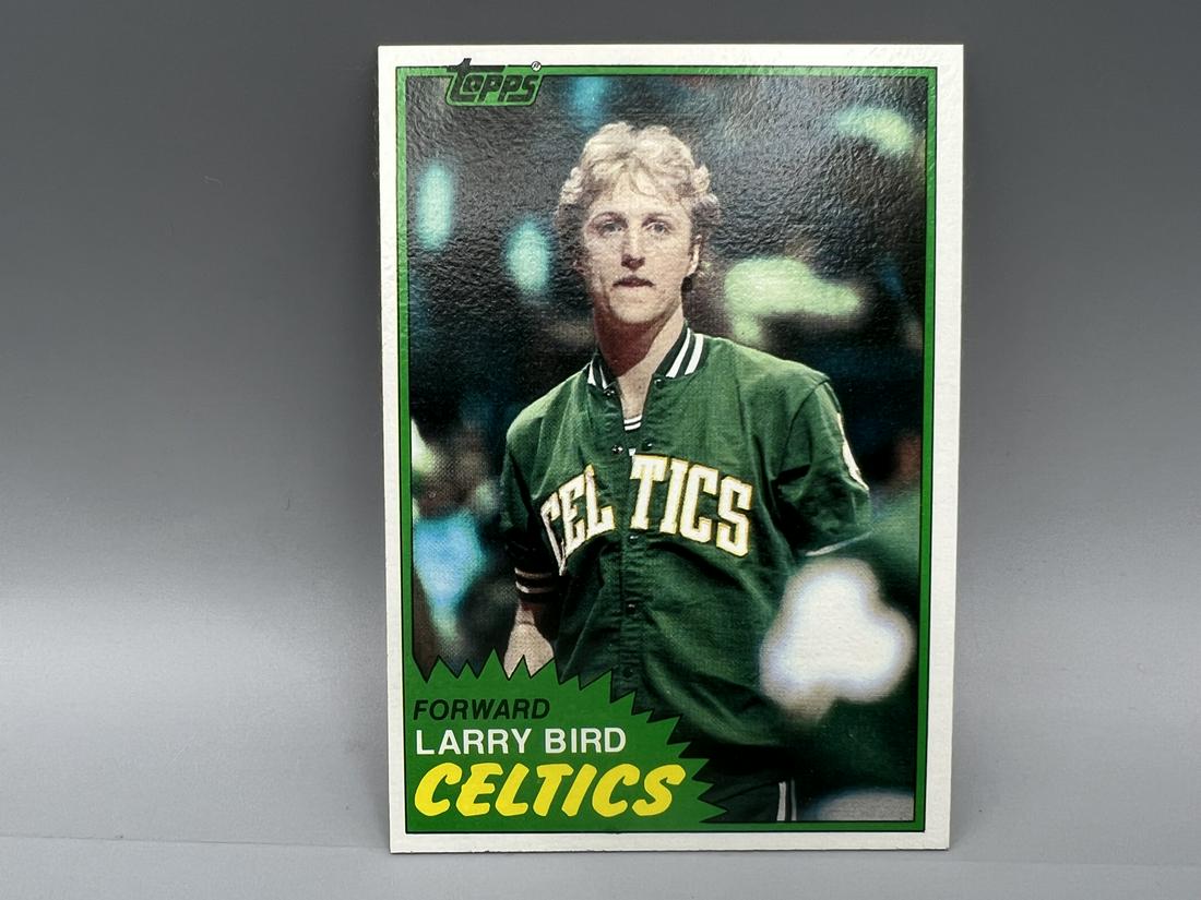 1981-82 Topps Larry Bird #4 - 2nd Year Card (1 of 2)