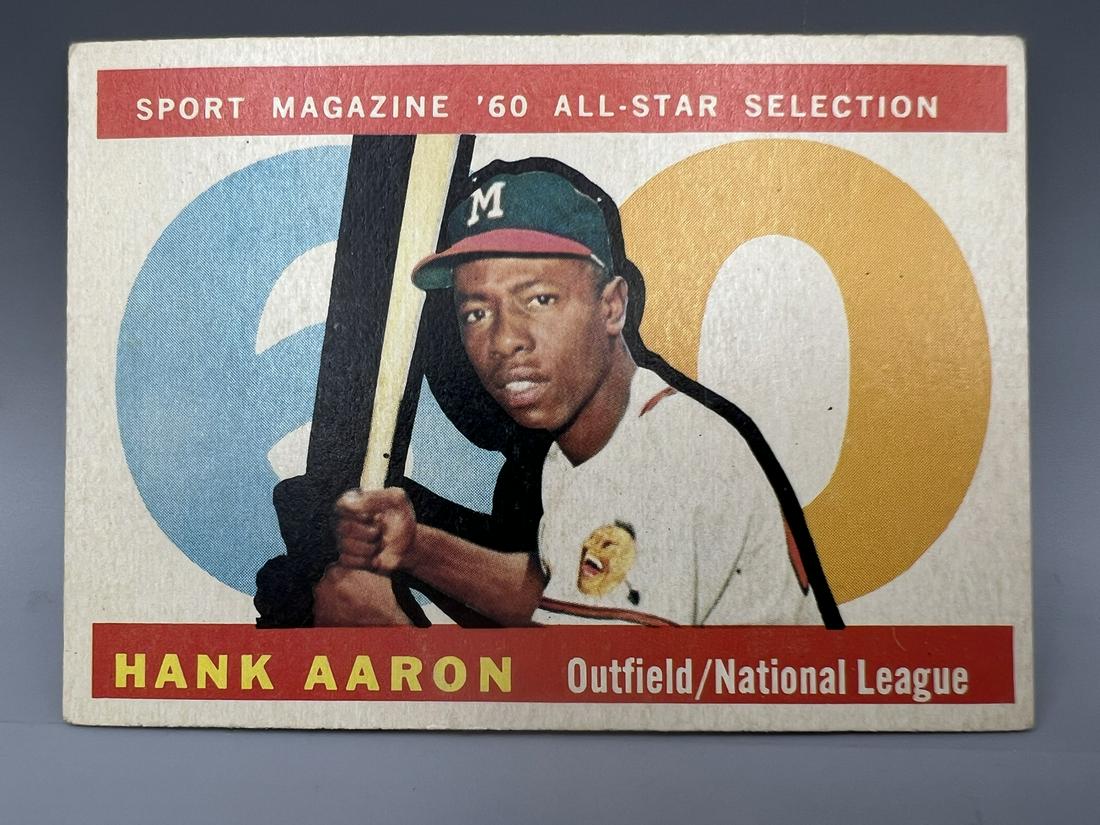 1960 Topps Hank Aaron All Star #566 - High Number (1 of 2)