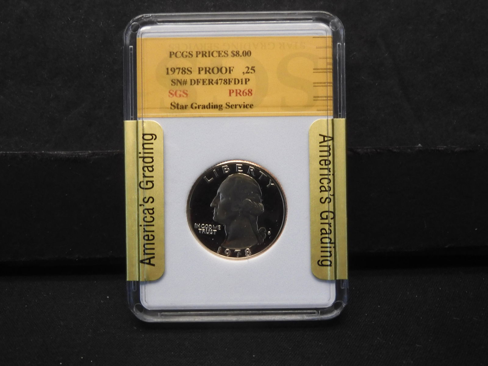 1978-S Washington Quarter Slabbed (1 of 4)