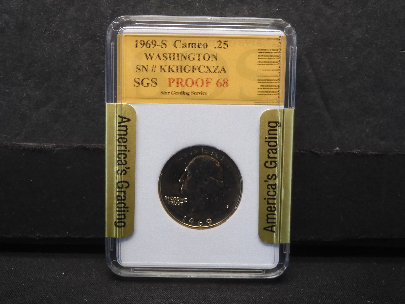 1969-S Washington Quarter Slabbed (1 of 4)
