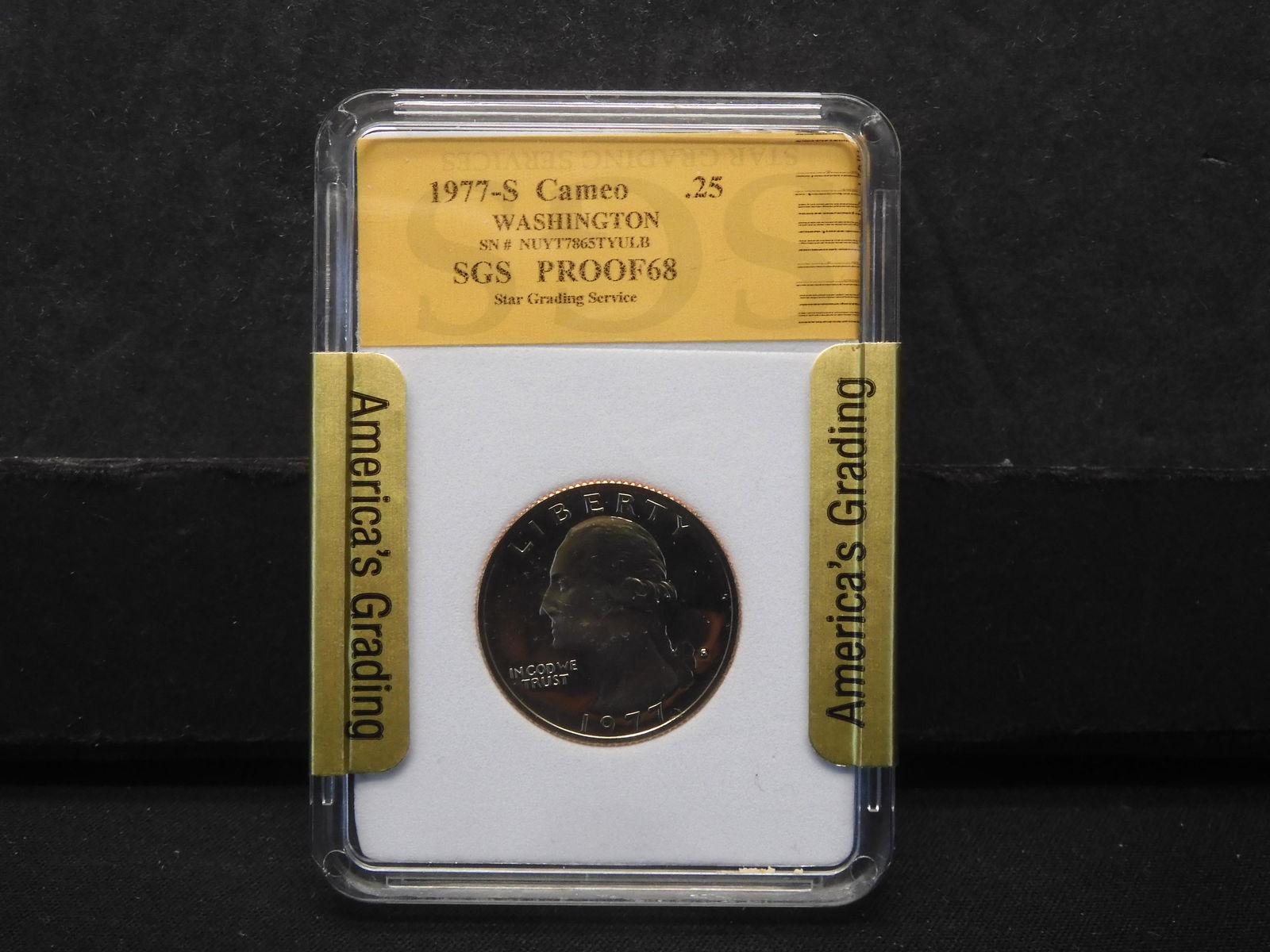 1977-S Washington Quarter Slabbed (1 of 4)