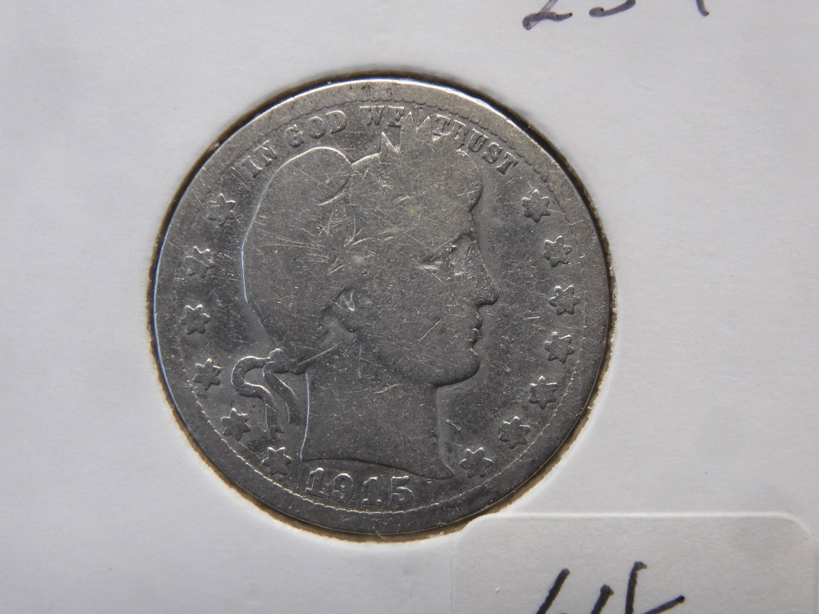 1915 Barber Quarter (1 of 3)