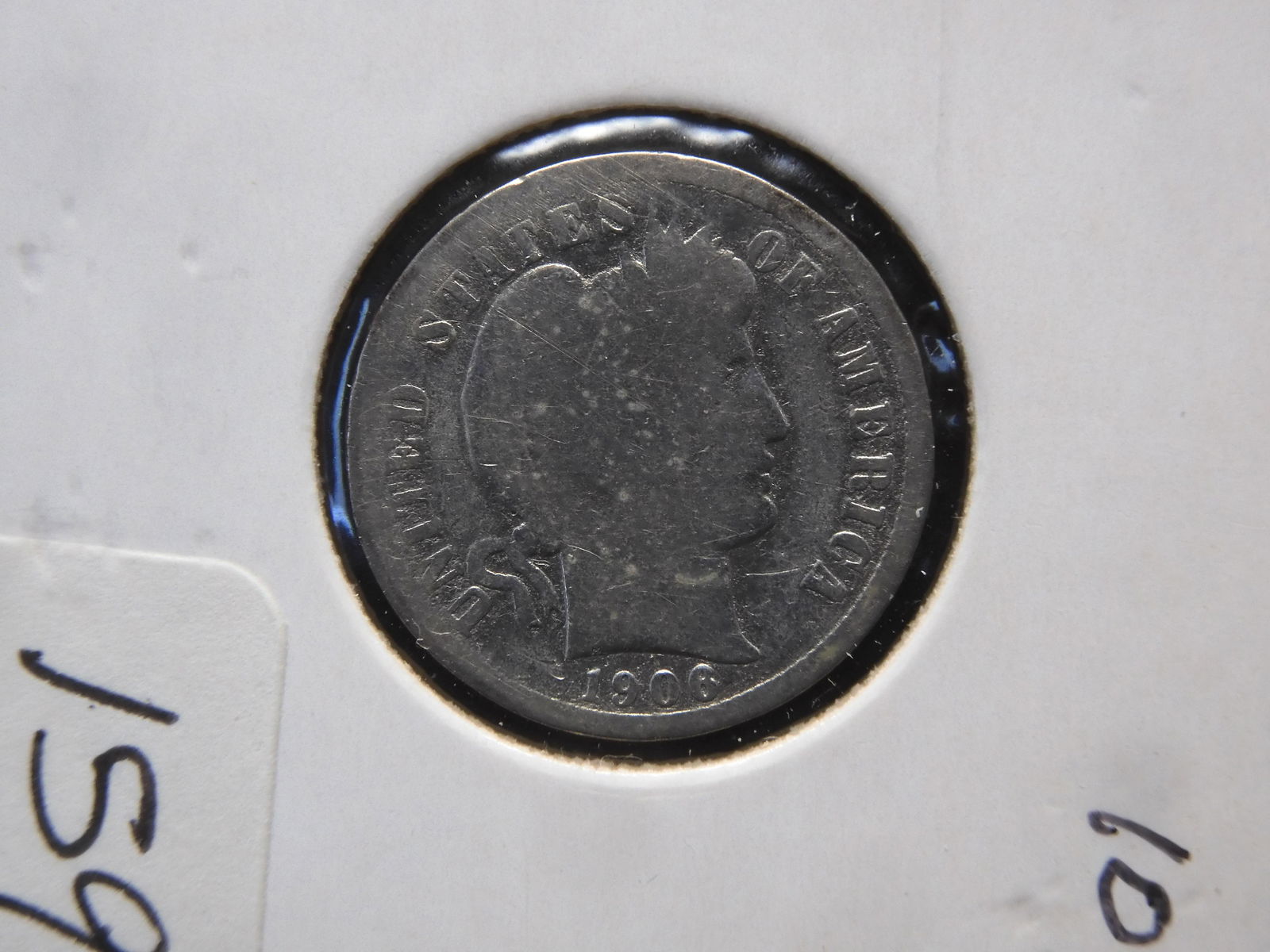 1906 Barber Dime (1 of 3)