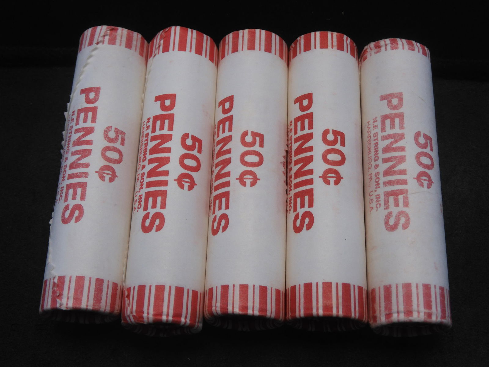 1 Roll Each of 2009 Lincoln Bicentennial (Birth, Formative, Professional & Presidency) and 1 Roll (1 of 7)