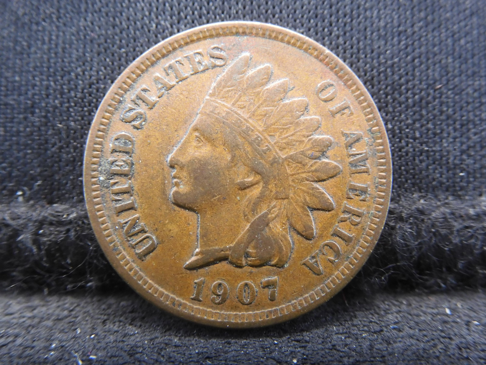 1907 Indian Penny: 1907 Indian Penny