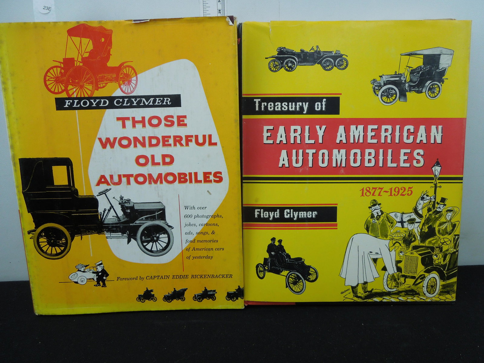 Lot of 2 Floyd Clymer Books: Those Wonderful Old Automobiles & Treasury of Early American (1 of 5)