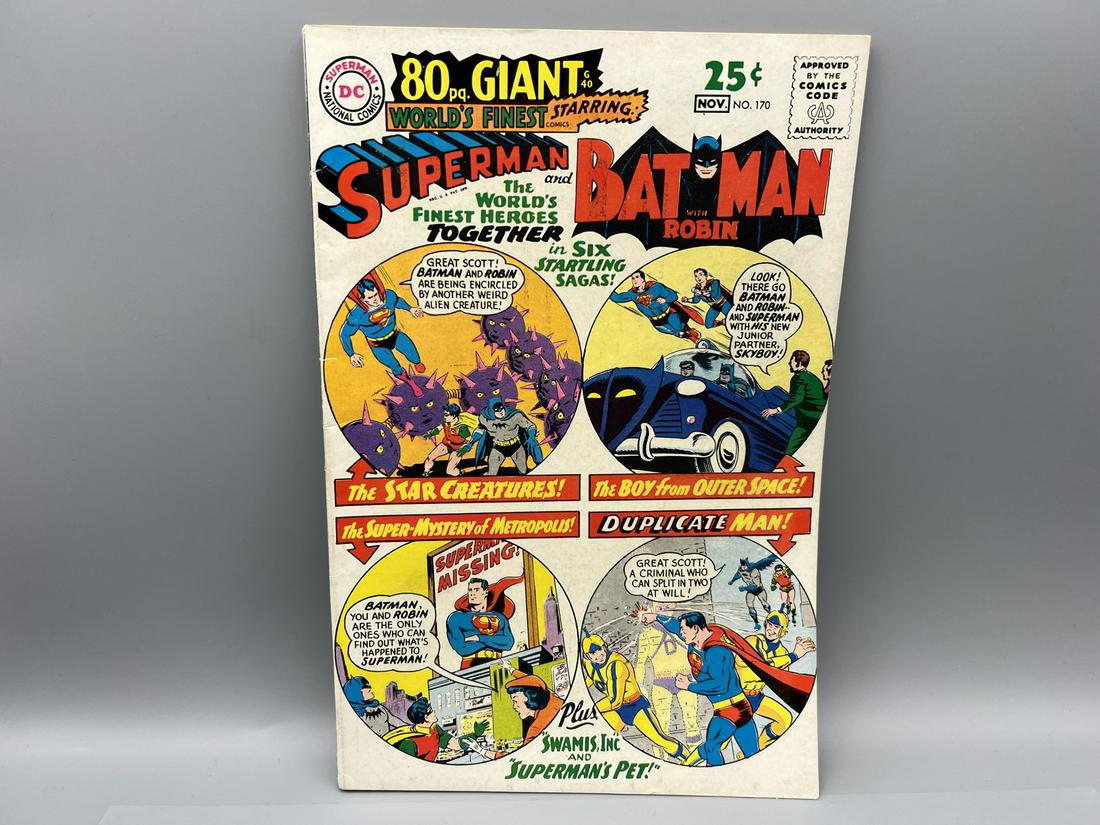 World's Finest #170 80 Page Giant - Superman and Batman (1 of 2)