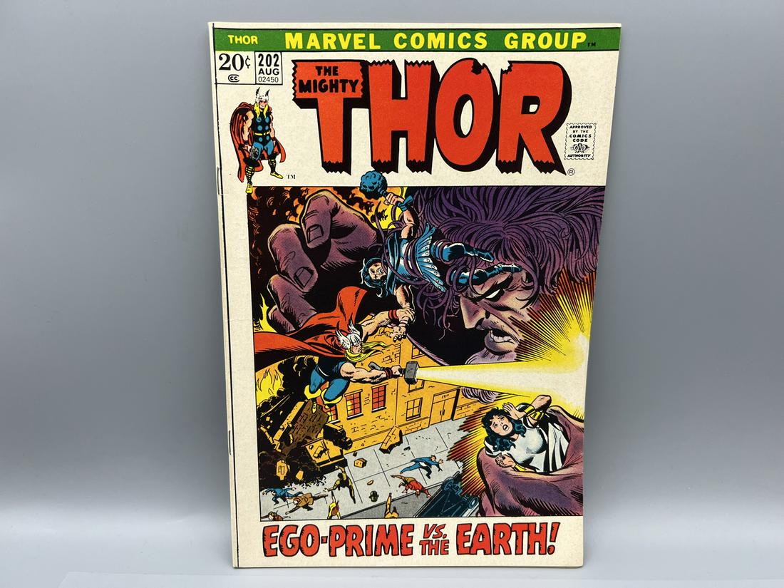 The Mighty Thor #202 - 1st app of Ego-Prime - Marvel Comics (1 of 4)