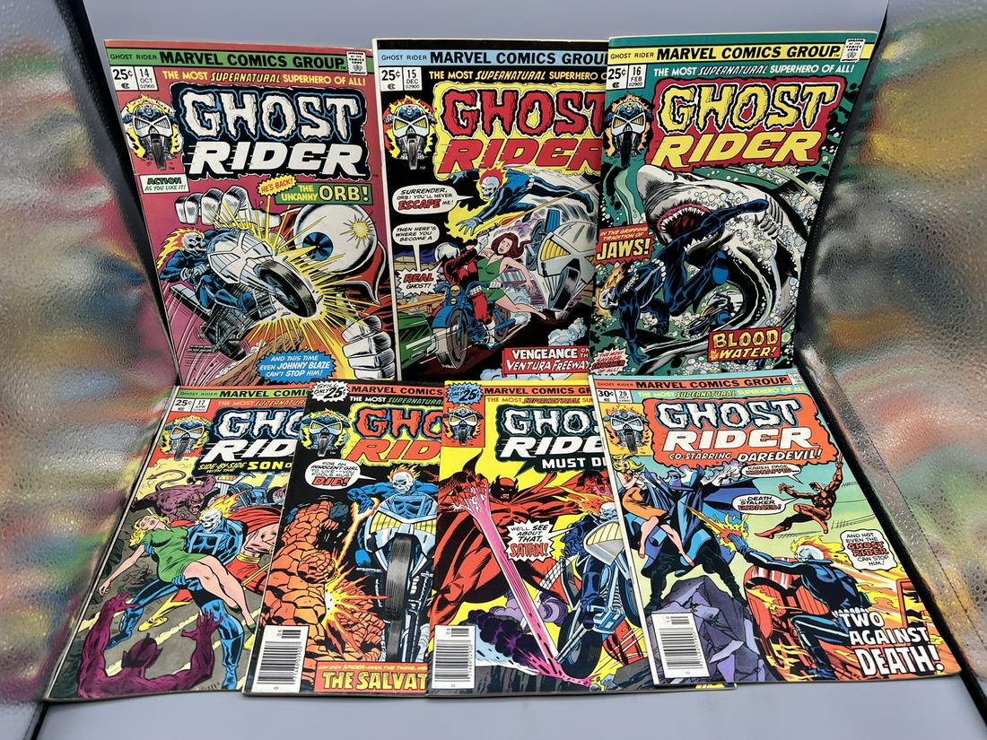 Lot of (7) Assorted Ghost Rider Comic Books (1 of 2)