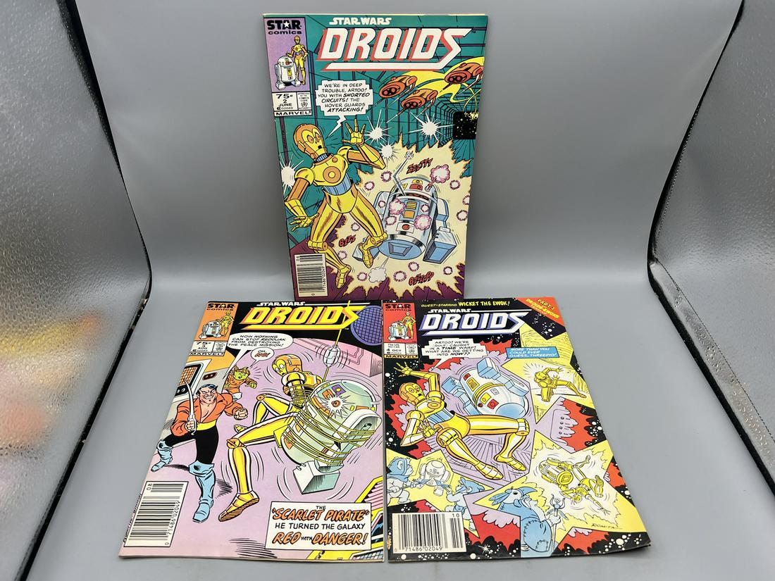 Lot of (3) Star Wars Droids Comic Books - #2, #3, & #4 (1 of 2)