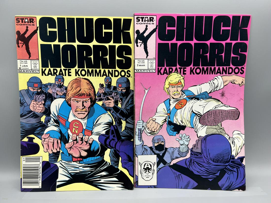 Chuck Norris Karate Kommandos #1 & #2: Chuck Norris Karate Kommandos #1 & #2