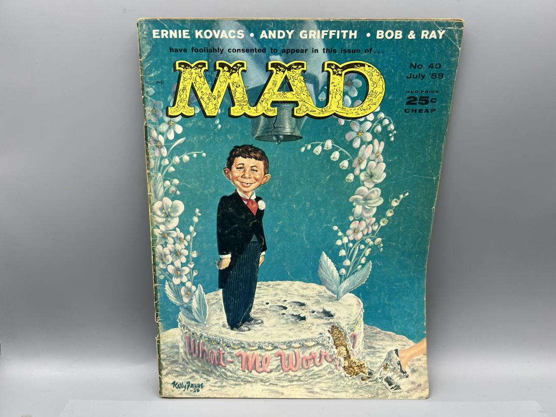 Mad #40 EC Comics - 1958 (1 of 4)
