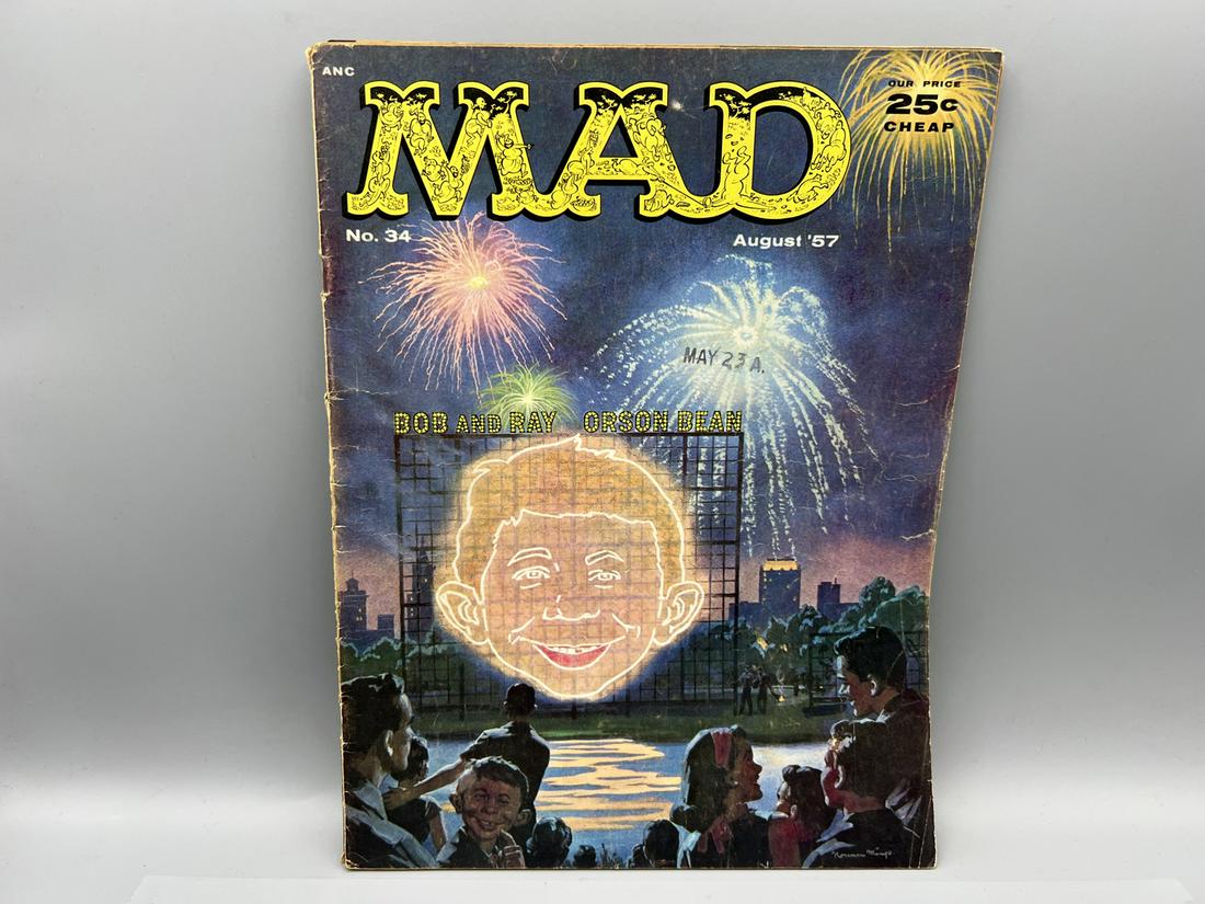 Mad #34 EC Comics - 1957 (1 of 4)