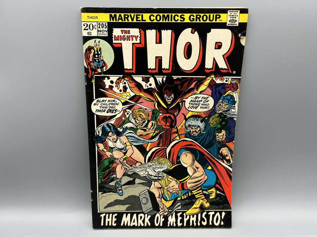 The Mighty Thor #205 Marvel Comics: The Mighty Thor #205 Marvel Comics