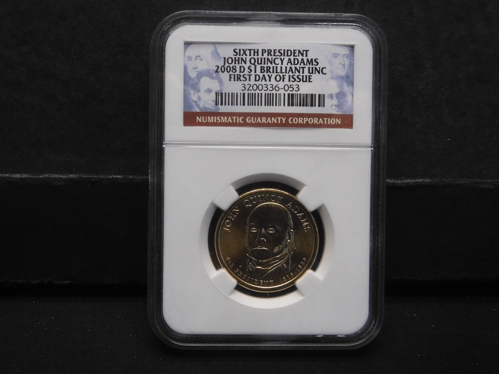 2008-D Sixth President John Quincy Adams President Dollar BU NGC (1 of 4)