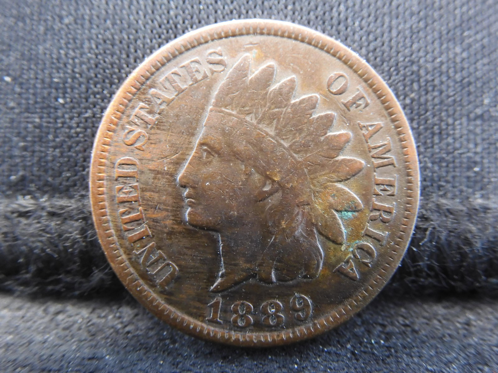 1889 Indian Head Penny - Full Liberty! - Better Date!: 1889 Indian Head Penny - Full Liberty! - Better Date!