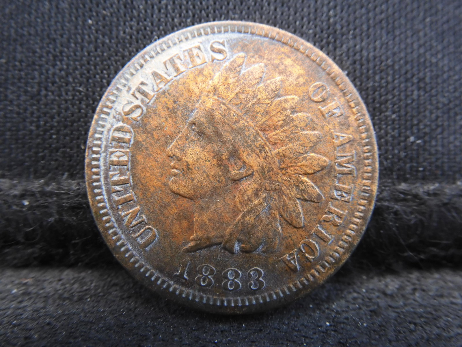1883 Indian Head Penny - Full Liberty! - Better Date!: 1883 Indian Head Penny - Full Liberty! - Better Date!