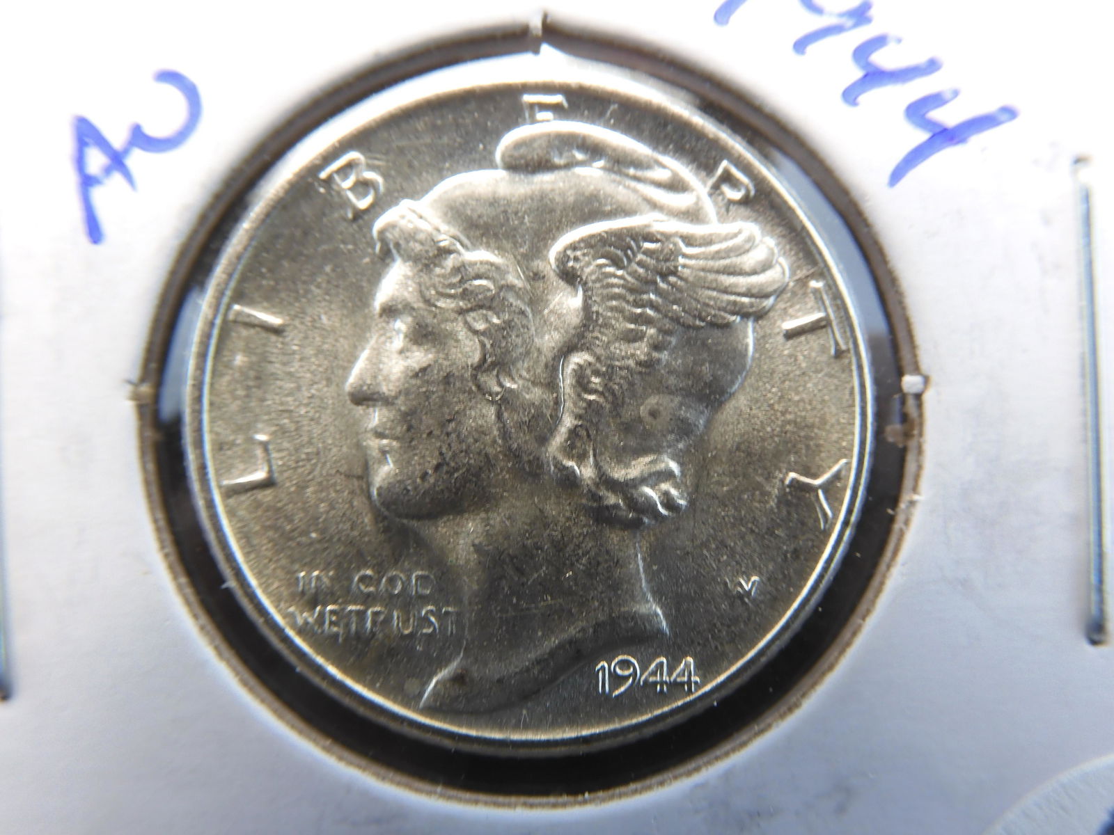 1944 Mercury Dime - Full Diagonals! - Beautiful Coin! (1 of 3)