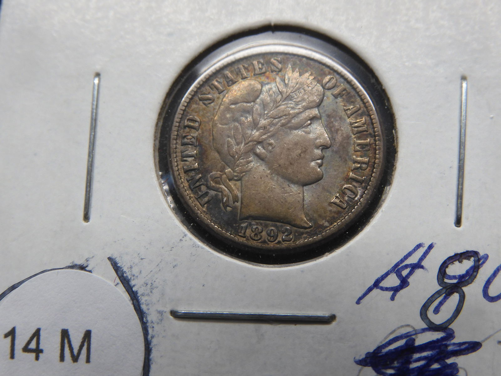 1892-O Barber Dime (1 of 3)