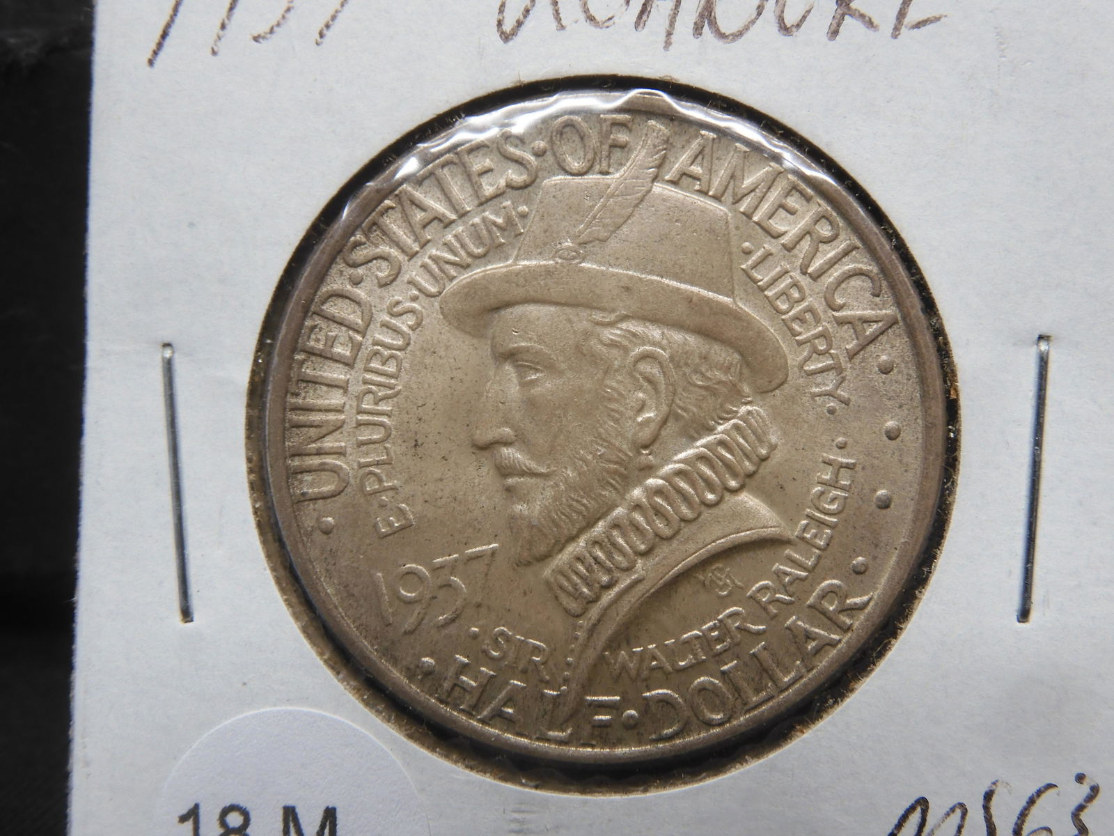 1937 Roanoke Half Dollar (1 of 3)