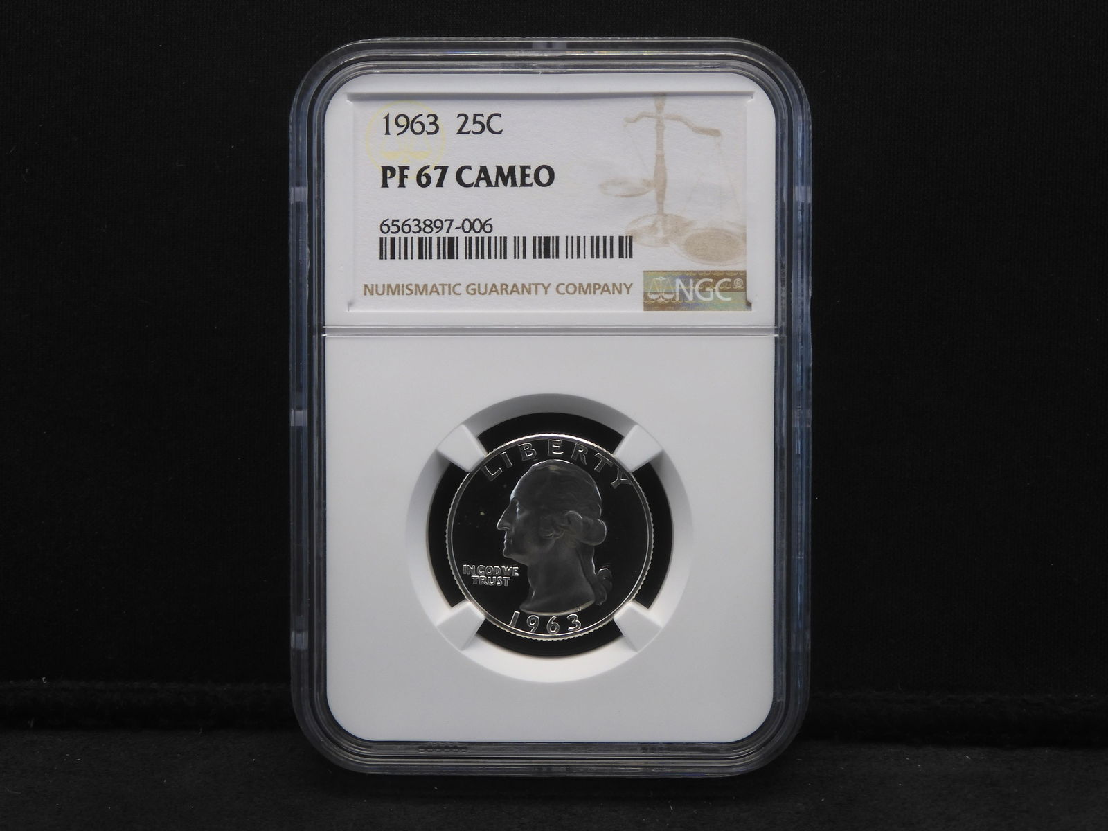 1963 Washington Quarter - NGC PF67 CAMEO (1 of 4)
