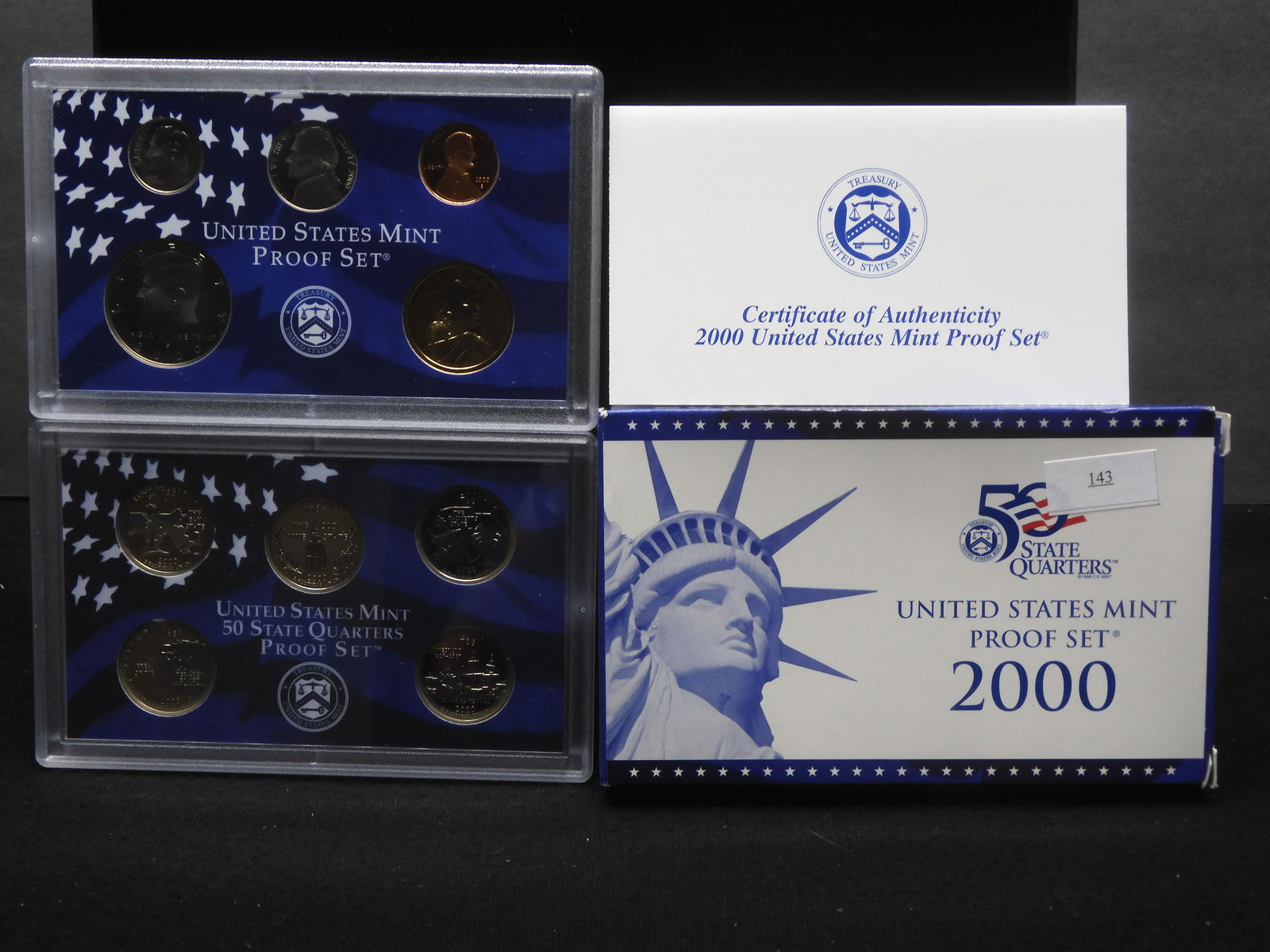 2000 Proof Set OGP (1 of 6)