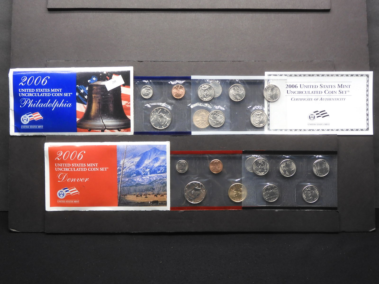 2006-P&D Uncirculated Mint Set OGP (1 of 9)