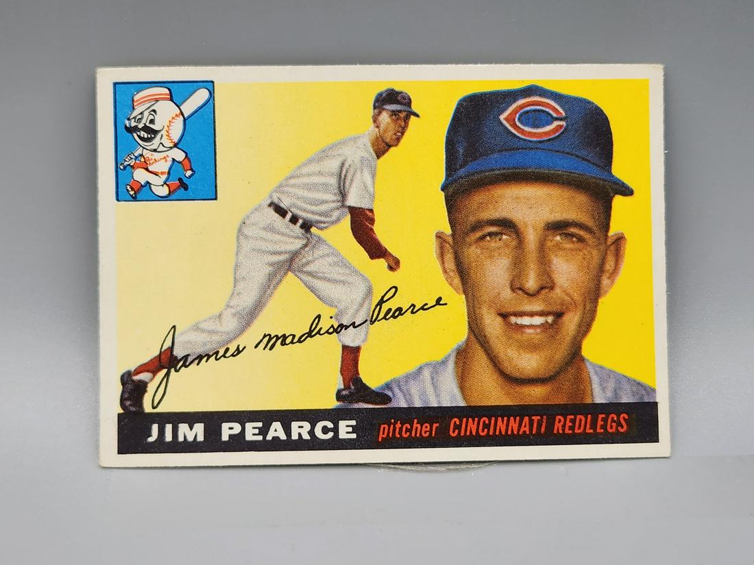 1955 Topps Jim Pearce #170 Tough High Number: 1955 Topps Jim Pearce #170 Tough High Number