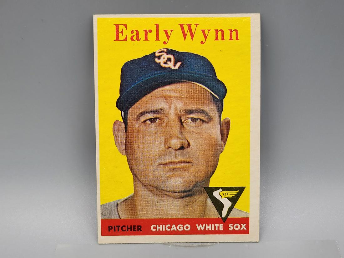 1958 Topps Early Wynn #100 HOF (1 of 2)