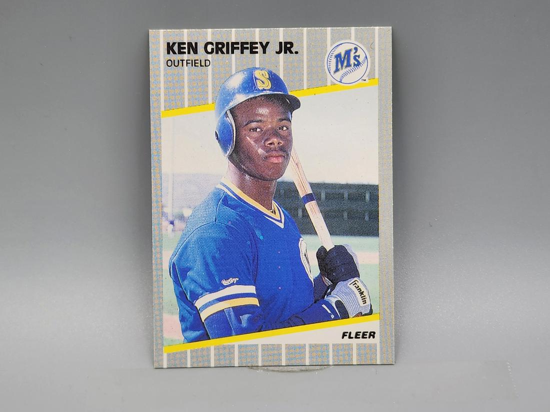 1989 Fleer Ken Griffey Jr. #548 Rookie HOF: 1989 Fleer Ken Griffey Jr. #548 Rookie HOF